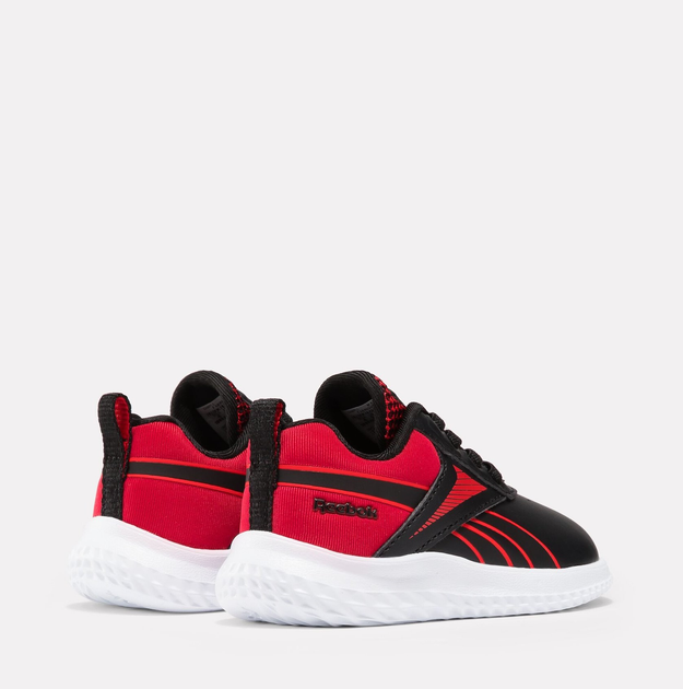 Дитячі кросівки для хлопчика Reebok Rush Runner 5 100075216 23.5 Чорні з червоним (1200143267615) - зображення 3