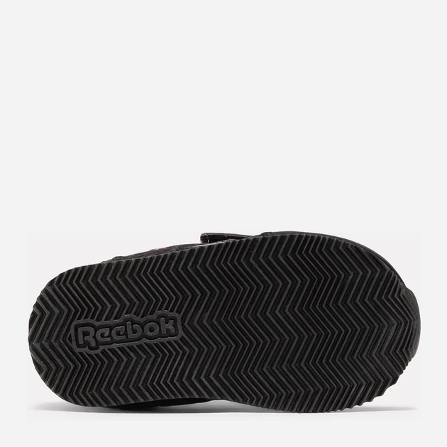 Sneakersy dziecięce dla dziewczynki na rzepy Reebok Royal Cl Jog 100075218 26.5 Czarne (1200143268001) - obraz 5