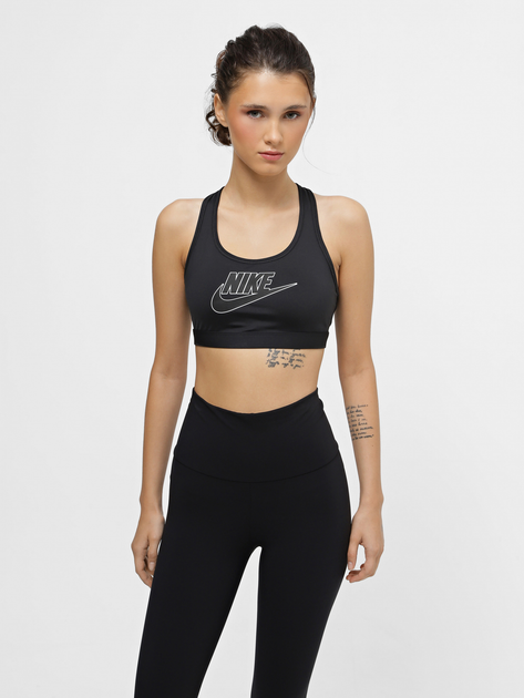 Nike Swoosh Futura Women's Sports Bra 899370-010 - Trendyol