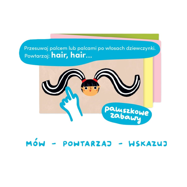 Karteczki do nauki języka angielskiego CzuCzu dla dzieci 1-3 lat (9788366762527) - obraz 3