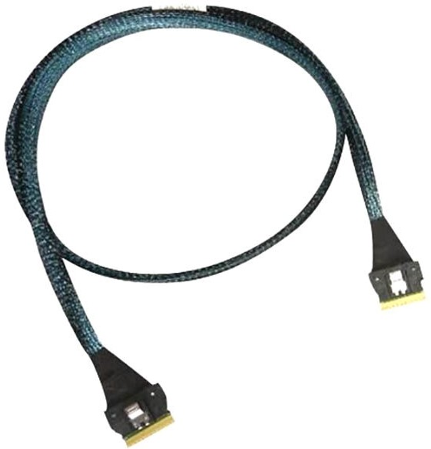 Kabel Intel Kit miniSAS - miniSAS HD adapter to HSBP Black (CYPCBLHDHDXXX2) - obraz 1
