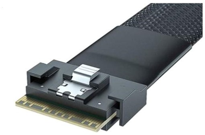 Kabel Broadcom CBL SFF - SATA 8x for controller series 95x RSL74-A657 1 m Black (05-60010-00) - obraz 1