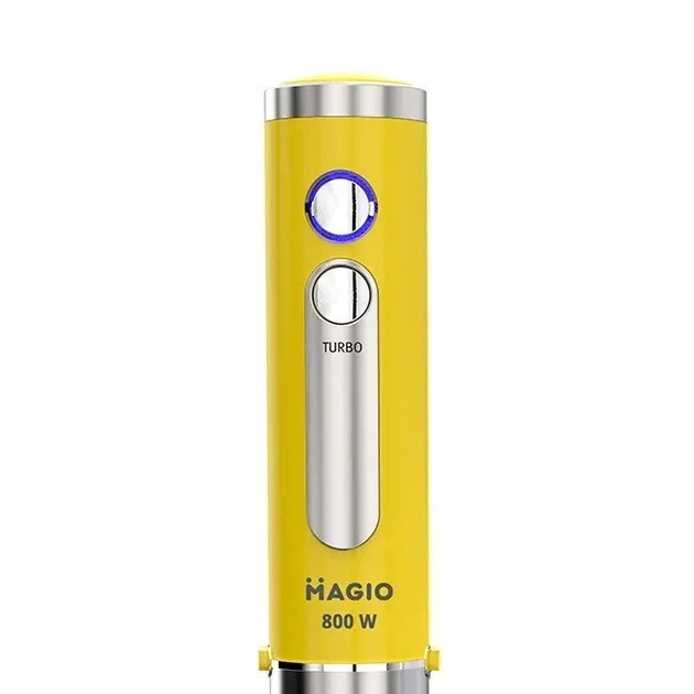 Блендер погружной с чашей MAGIO МG-646 Yellow (SHiz14791) - Фото 6 Блендер погружной с чашей MAGIO МG-646 Yellow (SHiz14791) - изображение 6