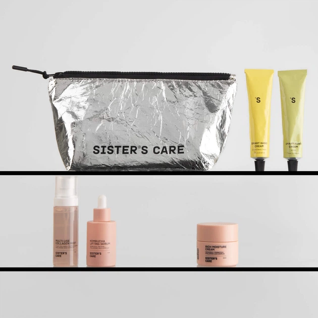 Косметичка Sister's Aroma Sisters Care Cosmetic Bag Black (4820227781775) - изображение 4