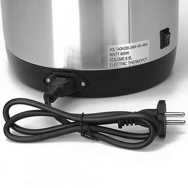 Термопот HAEGER HG-7905 6.8л покриття з нержавіючої сталі - зображення 5