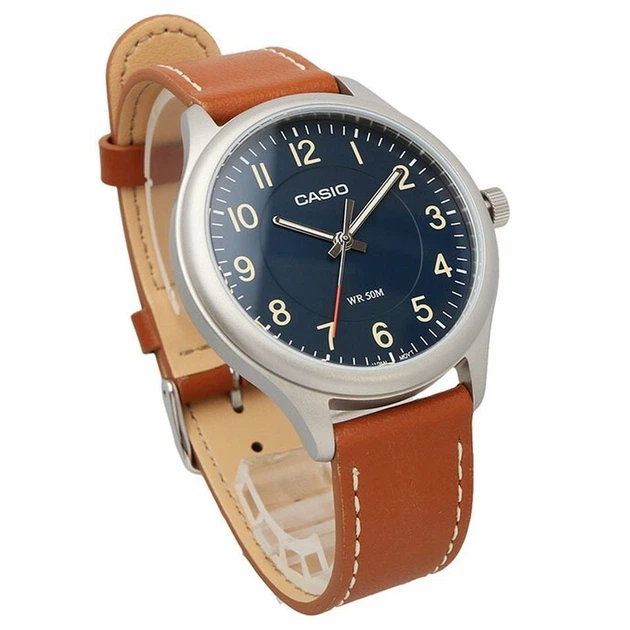 Наручные часы CASIO MTP-B160L-2B Серебристый/Коричневый - изображение 2