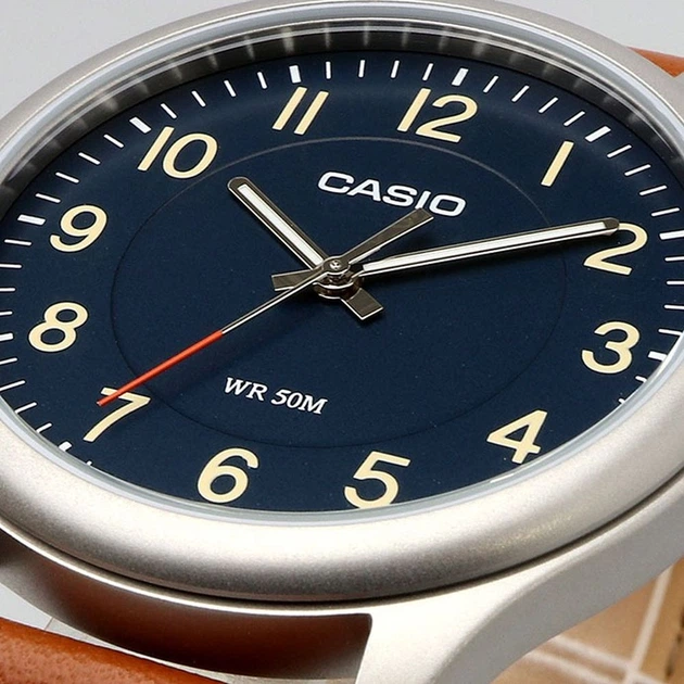 Наручные часы CASIO MTP-B160L-2B Серебристый/Коричневый - изображение 3