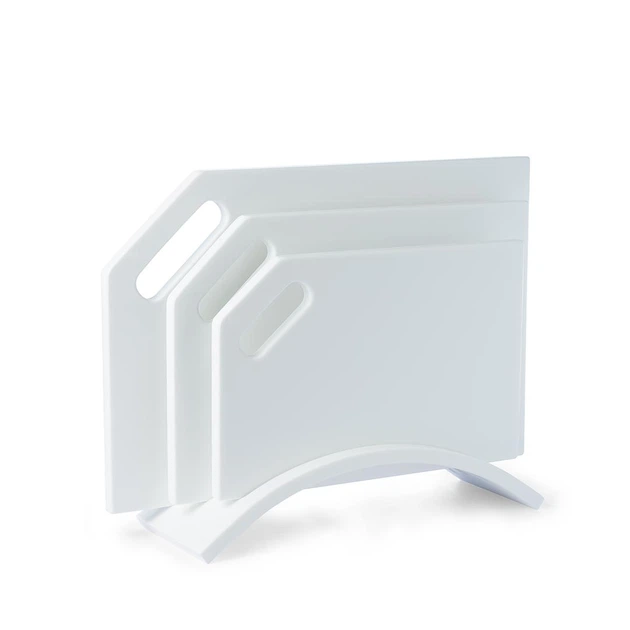 Набір кухонних дошок з акрилового каменю Pure White - 3шт - зображення 2