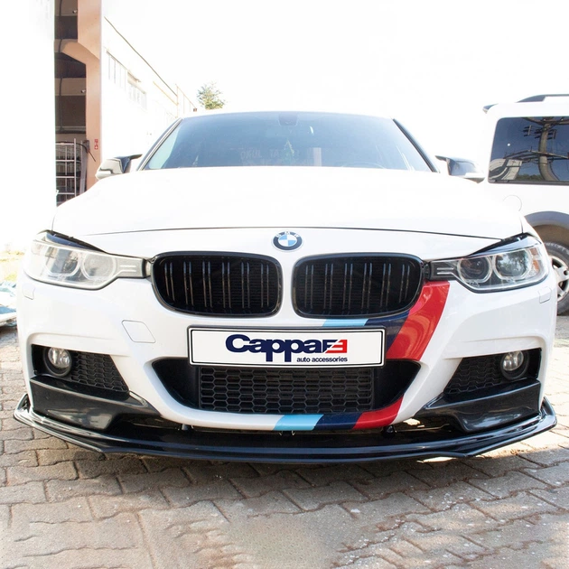 Передняя губа бампера для M-Performance (черная) для BMW 3 серия F30/F31 2012-2019 гг - Фото 6 Передняя губа бампера для M-Performance (черная) для BMW 3 серия F30/F31 2012-2019 гг - изображение 6