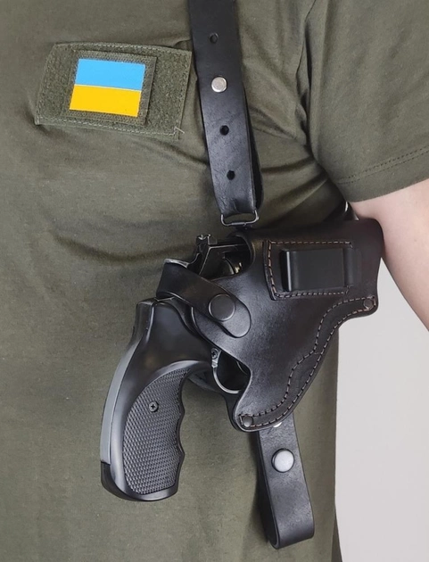 Кобура оперативна револьверна 3" зі скобою неформованою - зображення 1
