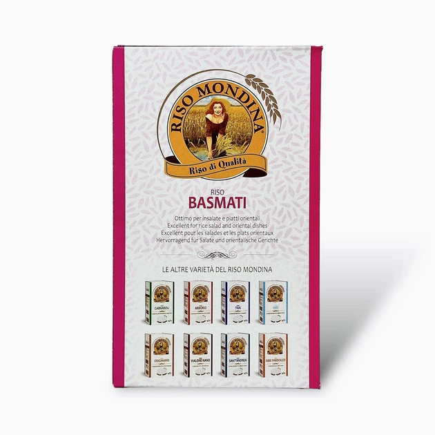 Рис Riso Mondina тонкий длинный riso basmati 1000г - изображение 5