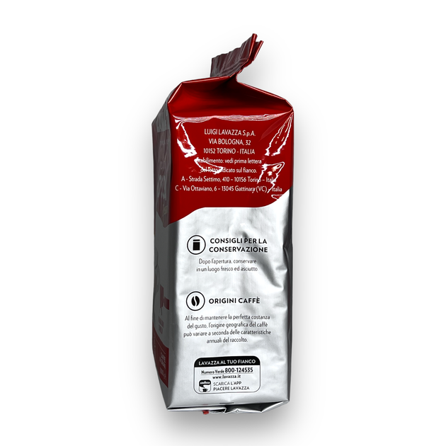 Кава в зернах Lavazza qualita rossa (50% arabica, 50% robusta), 1000 г - изображение 4