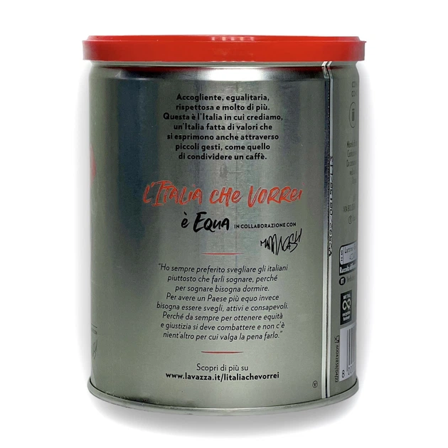 Кава мелена LAVAZZA 50% арабіка/50% робуста qualita rossa (Ж/Б) 250г - зображення 5