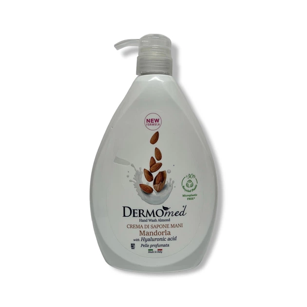 Мыло жидкое Dermo Med Crema di Sapone Mani Mandorla 1000 мл - Фото 1 Мыло жидкое Dermo Med Crema di Sapone Mani Mandorla 1000 мл - изображение 1