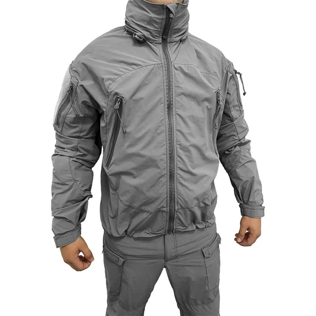 Тактична куртка GRAD PCU level 5 neoflex сіра XL-Long - изображение 2