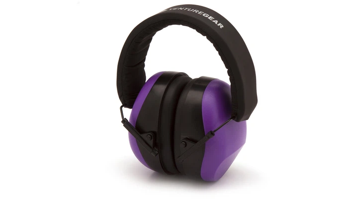 Навушники протишумні захисні Venture Gear VGPM8065C (захист слуху SNR 26 дБ, беруші в комплеті) фіолетові - изображение 3