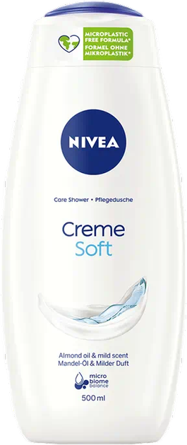 Żel pod prysznic Nivea Care Shower Creme Soft pielęgnujący 500 ml (9005800282503) - obraz 1