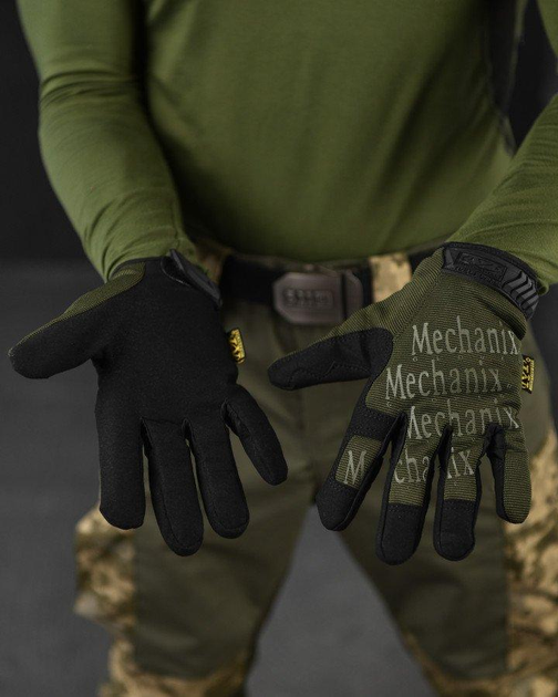 Перчатки тактичні Mechanix FastFit olive ВТ6725 L - зображення 2