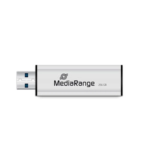 Флеш-накопичувач USB3.0 256GB MediaRange Black/Silver (MR919) - Фото 4 Флеш-накопичувач USB3.0 256GB MediaRange Black/Silver (MR919) - изображение 4