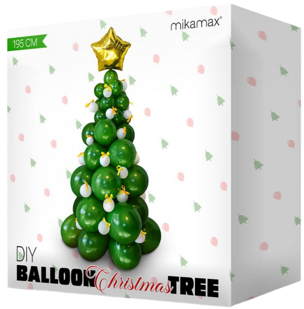Ялинка Mikamax з кульок (8719481358709) - зображення 1
