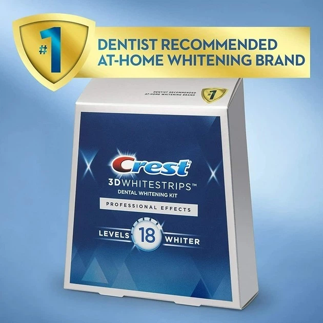 Отбеливающие полоски Crest 3D White Whitestrips Professional Effects 20 пар / 40 полосок - изображение 5