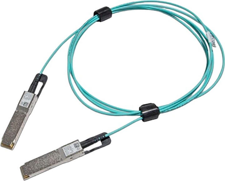 Оптичний патчкорд Mellanox QSFP56 5 м Blue (980-9I45Q-00V005) - зображення 1