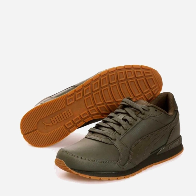 Чоловічі кросівки Puma St Runner V3 L 384855-16 44.5 (10UK) 29 см Темно-зелені (4064536977782) - зображення 2