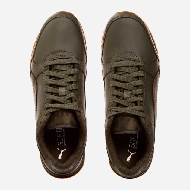 Buty sportowe męskie Puma St Runner V3 L 384855-16 46 (11UK) 30 cm Zielone (4064536977805) - obraz 4