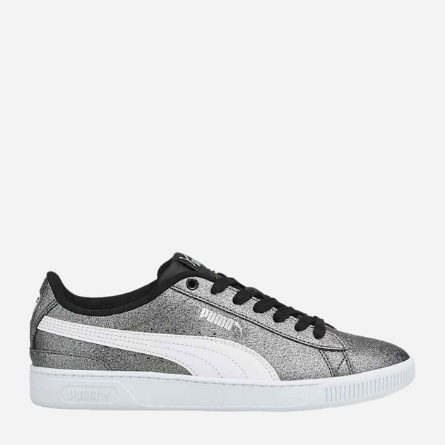 Жіночі кеди низькі Puma Vikky V3 Glitz Jr 384701-01 37 (4UK) 23 см Срібні (4064535987133) - зображення 1