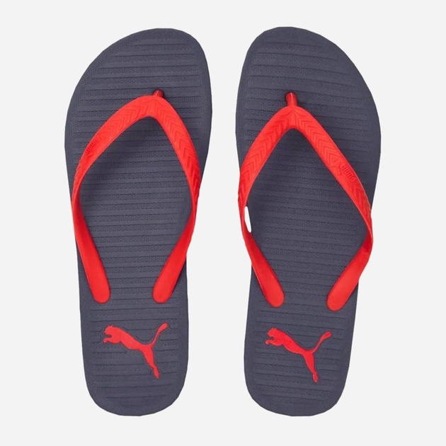 Klapki japonki męskie gumowe Puma Michael Lau Comfy Flip 375211-07 43 (9UK) 28 cm Granatowe z czerwonym (4064536238012) - obraz 5