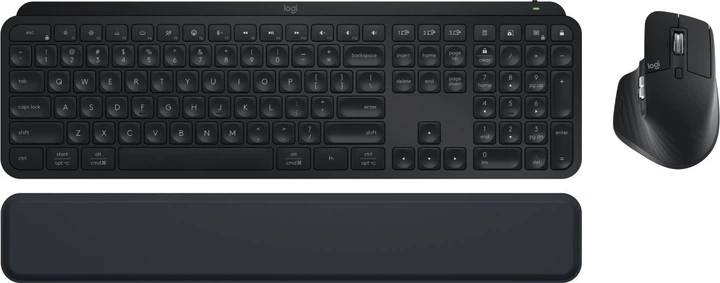 Комплект (клавиатура + мышь) Logitech MX Keys S PLUS PALMREST + MX