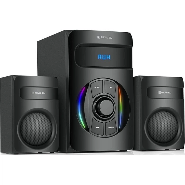 Акустична система REAL-EL M-375 black - изображение 5