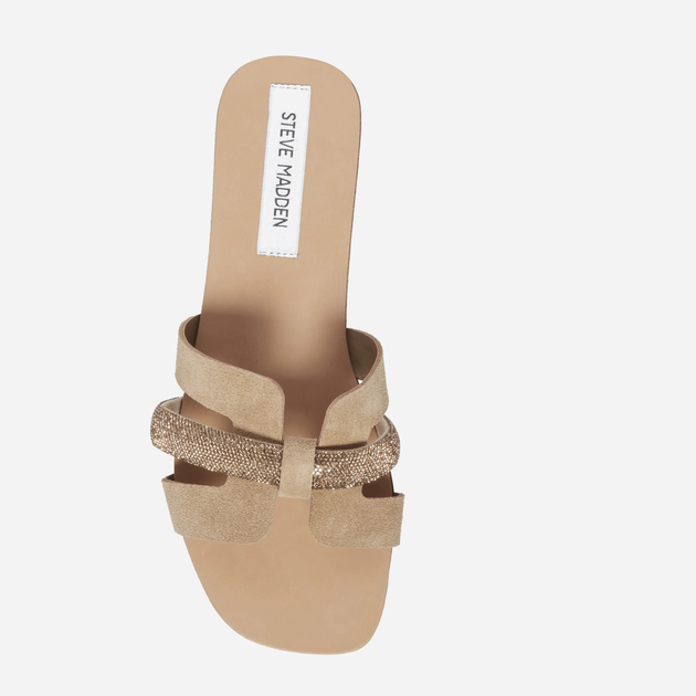Klapki damskie Steve Madden Edriah SM11002559 39 Beżowe (8720857382419) - obraz 6