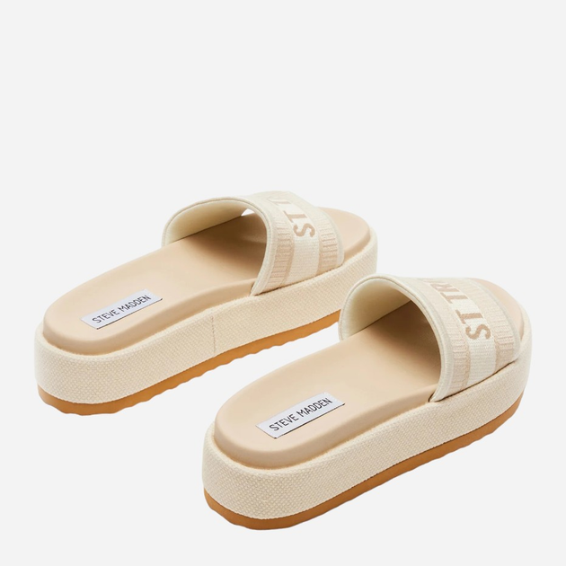 Жіночі шльопанці Steve Madden Knoxley SM11003015 38 Слонова кістка (8720857360837) - зображення 3