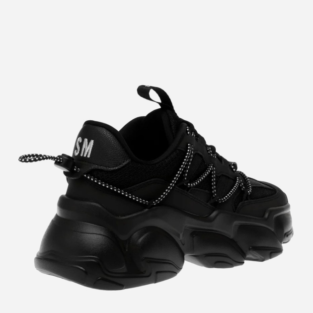 Sneakersy damskie na wysokiej platformie Steve Madden Spectator SM11002961-184 39 Czarne (8720857314618) - obraz 3