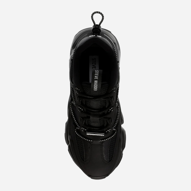Sneakersy damskie na wysokiej platformie Steve Madden Spectator SM11002961-184 39 Czarne (8720857314618) - obraz 6