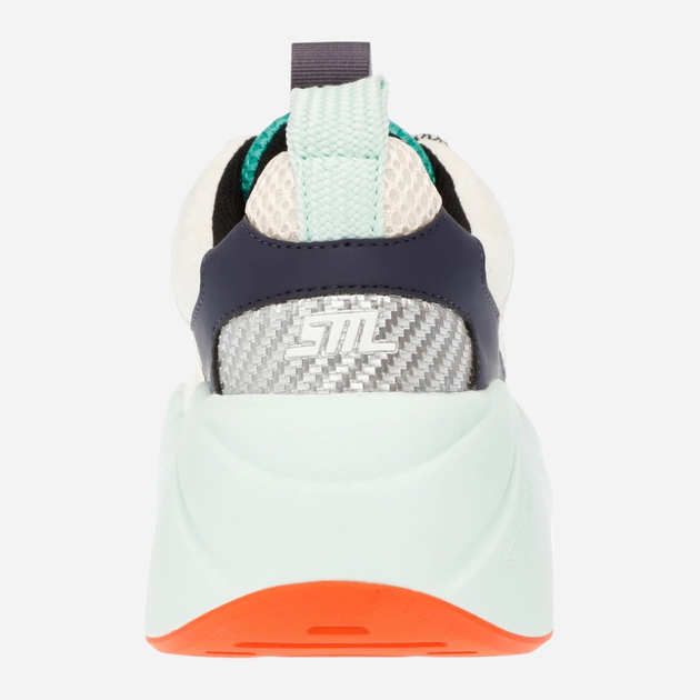 Жіночі снікери Steve Madden Bounce1 SM11003052 40 Бежевий/М'ятний (8720857390230) - зображення 4