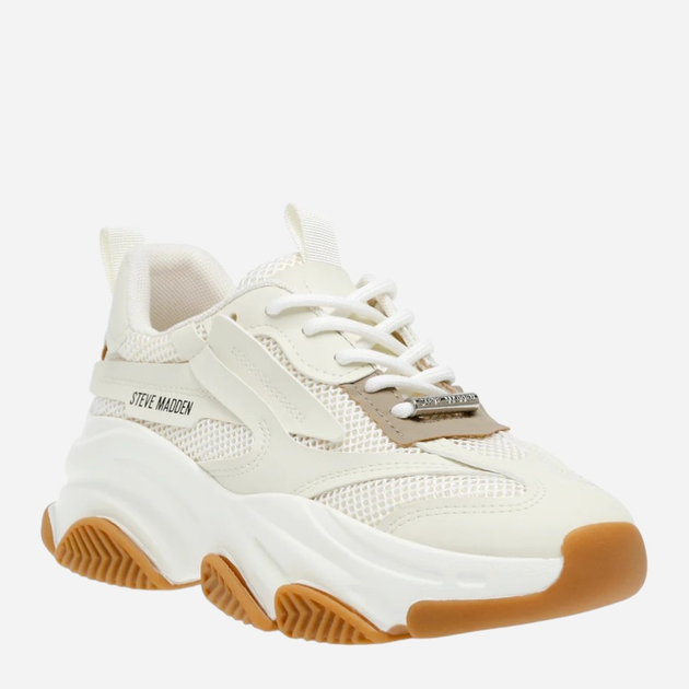 Жіночі снікери Steve Madden Possession-E SM19000033 36 Білий/Бежевий (8720857126563) - зображення 3