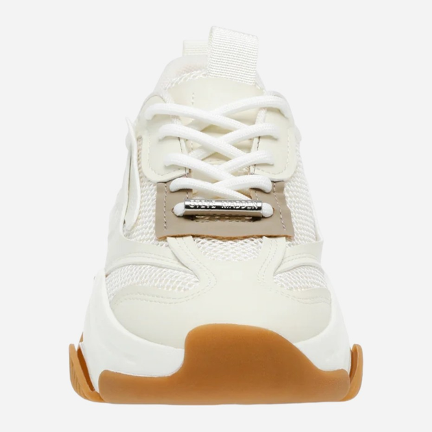 Жіночі снікери Steve Madden Possession-E SM19000033 41 Білий/Бежевий (8720857125658) - зображення 4