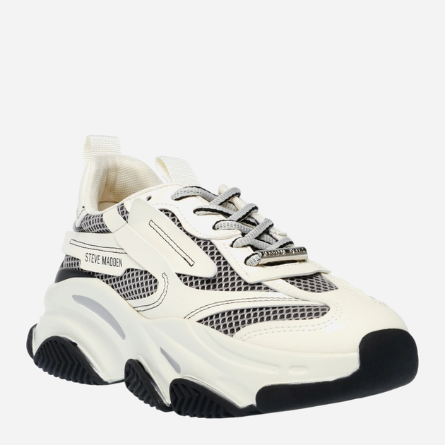 Sneakersy damskie Steve Madden Possession-E SM19000033 39 Czarny/Beżowy (8720857152999) - obraz 3