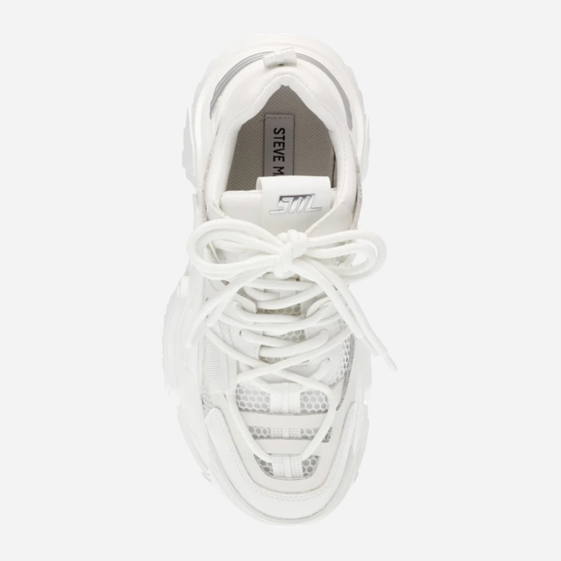 Жіночі снікери Steve Madden Kingdom-E SM19000086 40 Білі (8720857284645) - зображення 6