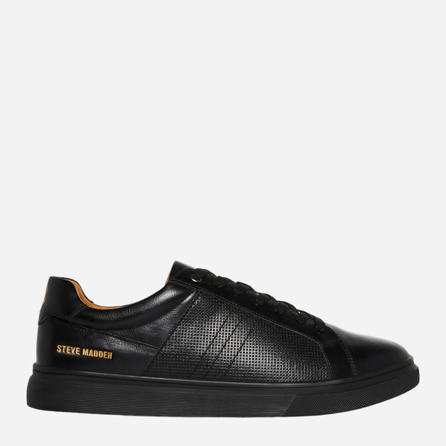 Tenisówki męskie z eko skóry Steve Madden Starskie SM12000689 42 Czarne (8720857438987) - obraz 1