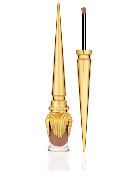 Жидкие матовые тени для век Christian Louboutin Tape à l'Oeil Matte Nude Eye Colour Mariza Plum Brown Nude - изображение 4