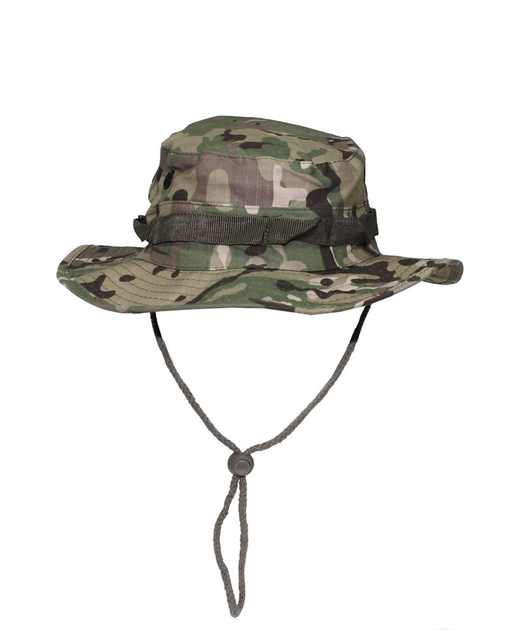 Панама військова тактична MFH US GI Boonie Hat Ріп-Стоп Мультикам (XL) Німеччина - зображення 1