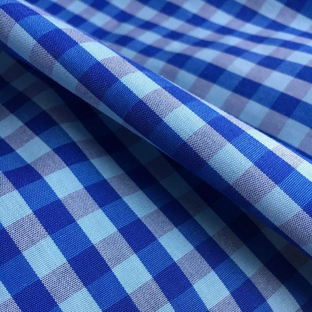 Боксеры из жаккардового хлопка в клетку Blue Vichy Check – 2XL – голубой - Фото 5 Боксеры из жаккардового хлопка в клетку Blue Vichy Check – 2XL – голубой - изображение 5