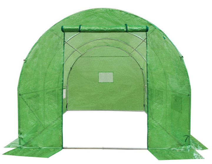 Садова теплиця Green Garden 10м2 (2,5х4х2) TUN/2#ZIELONY парник для овочів - изображение 2
