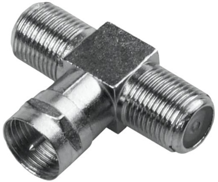 Adapter antenowy DPM wtyk F i 2 x gniazdo F (5903332589913) - obraz 4