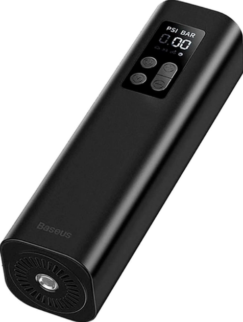Автокомпрессор Baseus Super Mini Inflator Pump Black, (CRCQ000001) - Фото 1 Автокомпрессор Baseus Super Mini Inflator Pump Black, (CRCQ000001) - изображение 1