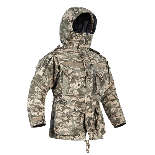 Куртка камуфляжна вологозахисна польова P1G-Tac Smock PSWP Український цифровий камуфляж (ММ-14) XL/Long (J11683UDC) - зображення 1