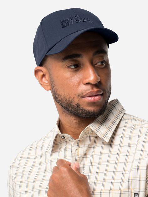 Кепка Jack Wolfskin Baseball Cap 1900673-1010 One Size Темно-синя (4064993708875) - зображення 2